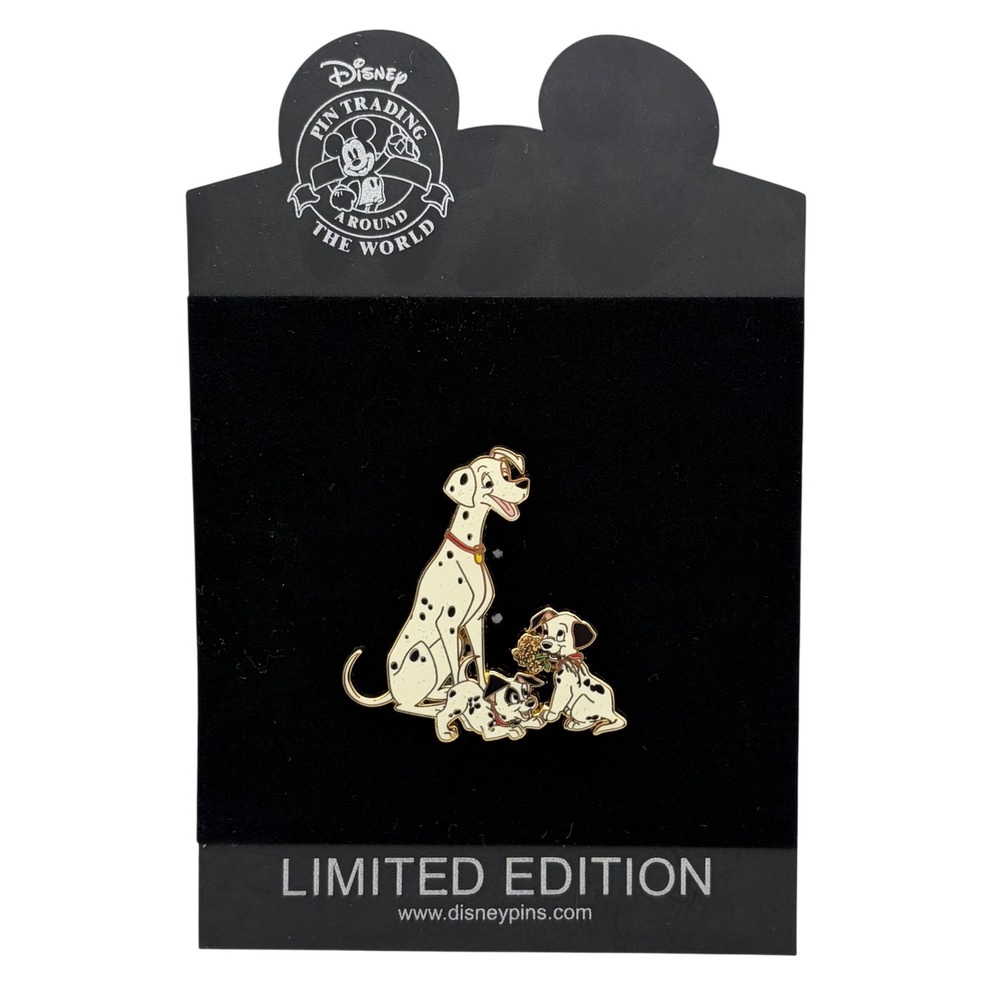 Disney Pin 101 Dalmatians Perdita & Puppies Limited Edition 250 LE 2007 Rare